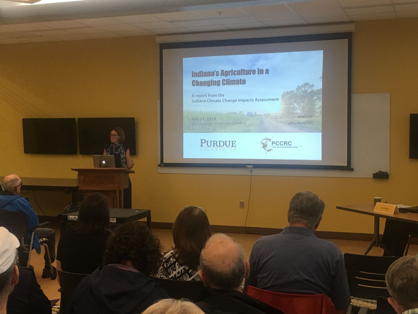 Indiana Corn and Soybean Innovation Center 7/31/18